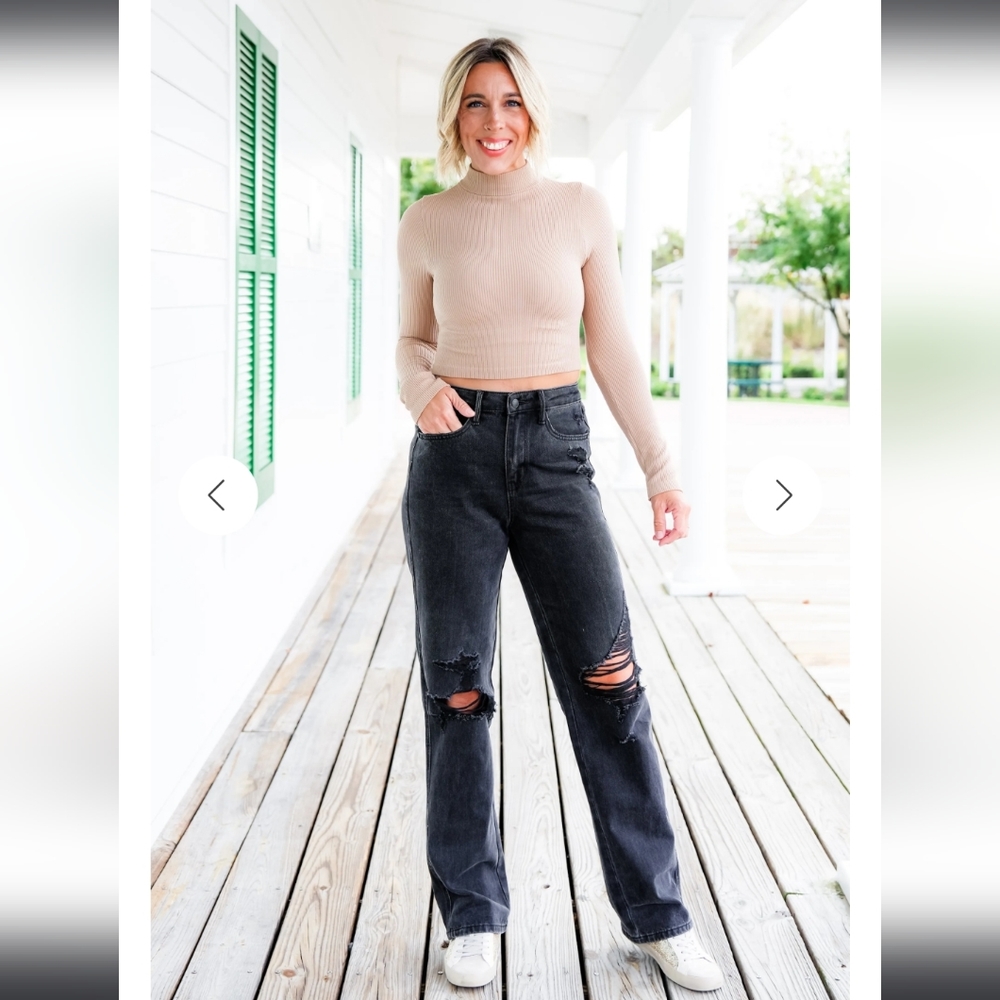 Judy Blue  High Rise 90s Straight jeans - Picture 3 of 12